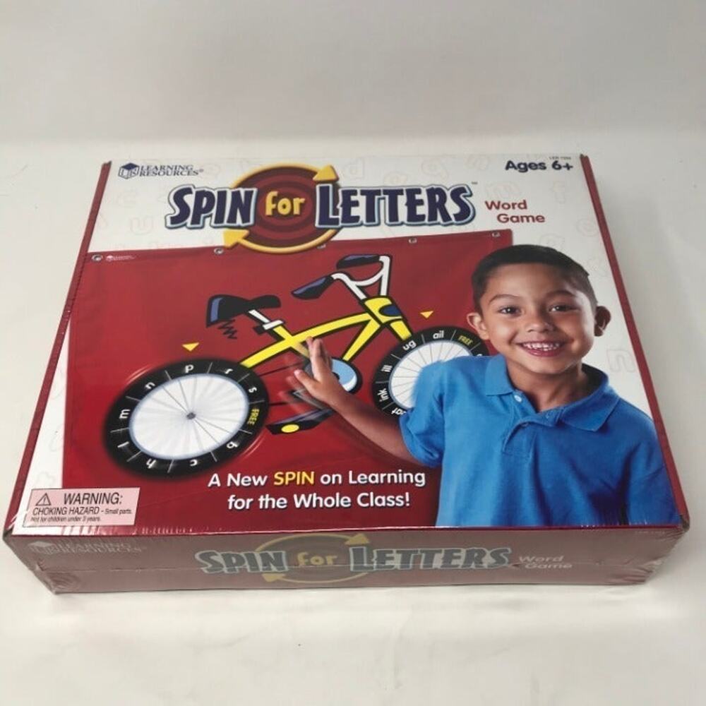 Learning Resources Spin for Letters